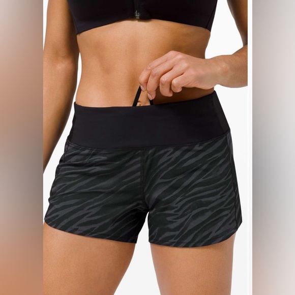 lululemon athletica Pants - Lululemon Speed Up Mid-Rise Short 4" NWT
Le Tigre Camo Deep Coal Black/SIZE-2